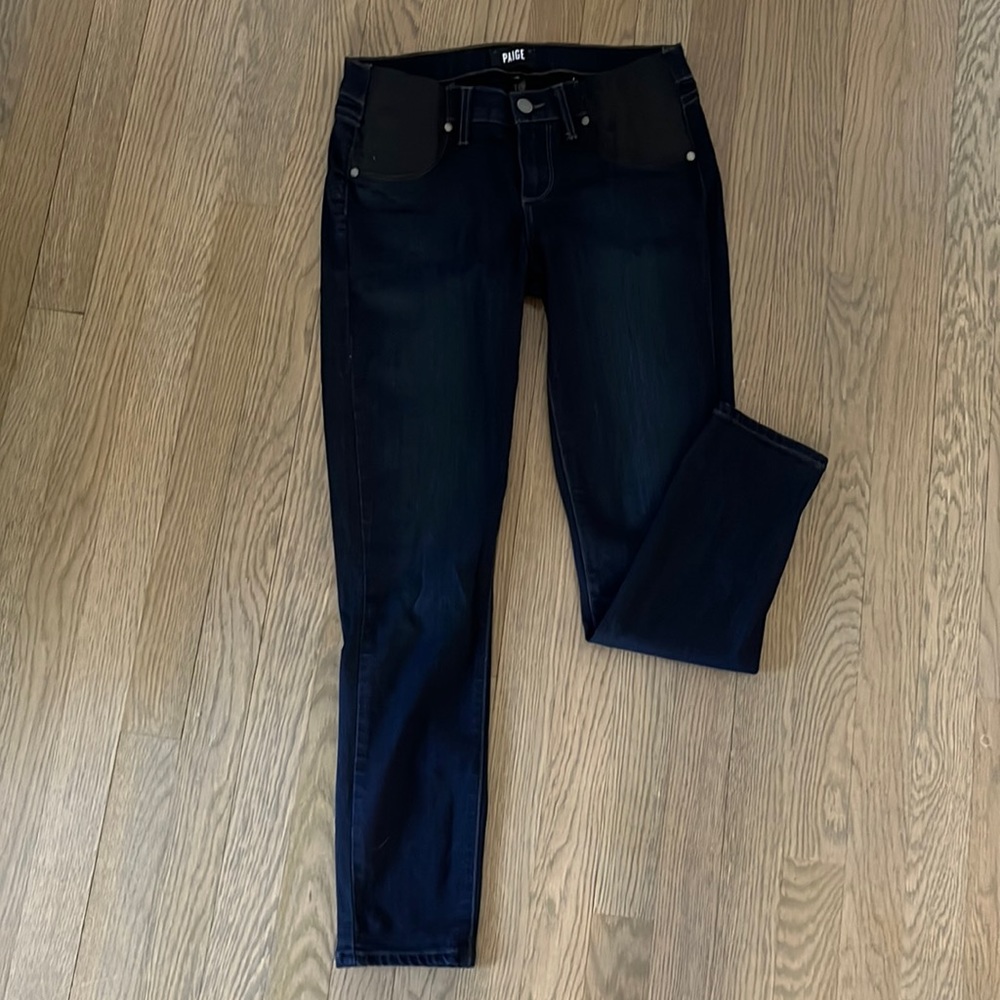 Paige side panel maternity jeans